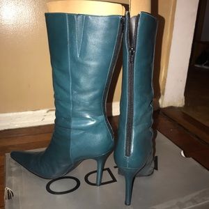 Teal Aldo Boots